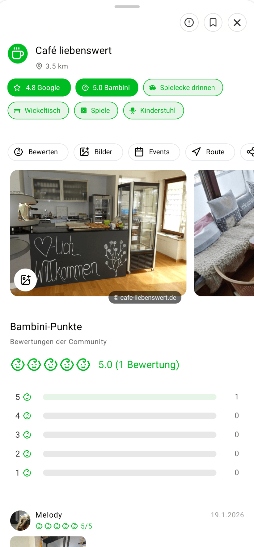 Bambini Maps - Map Search