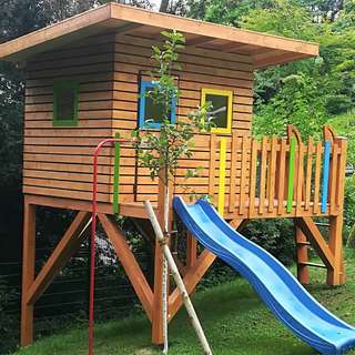 Spielplatz Holz – Bild 3