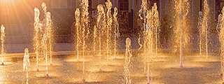 Wasserfontänenfeld auf dem Kurhausplatz – Bild 2