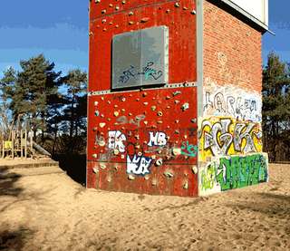 Klettern am Desyturm – Bild 1