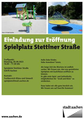 Spielplatz Stettiner Straße – Bild 1